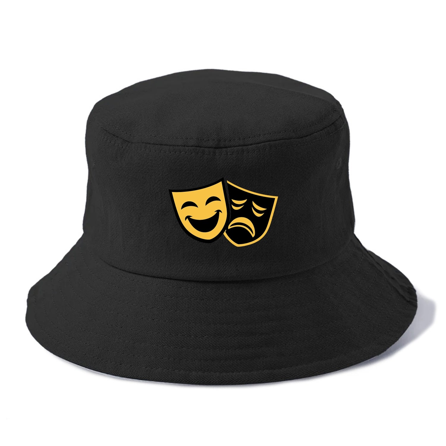 Golden Duality of Theater - Bucket Hat - Black