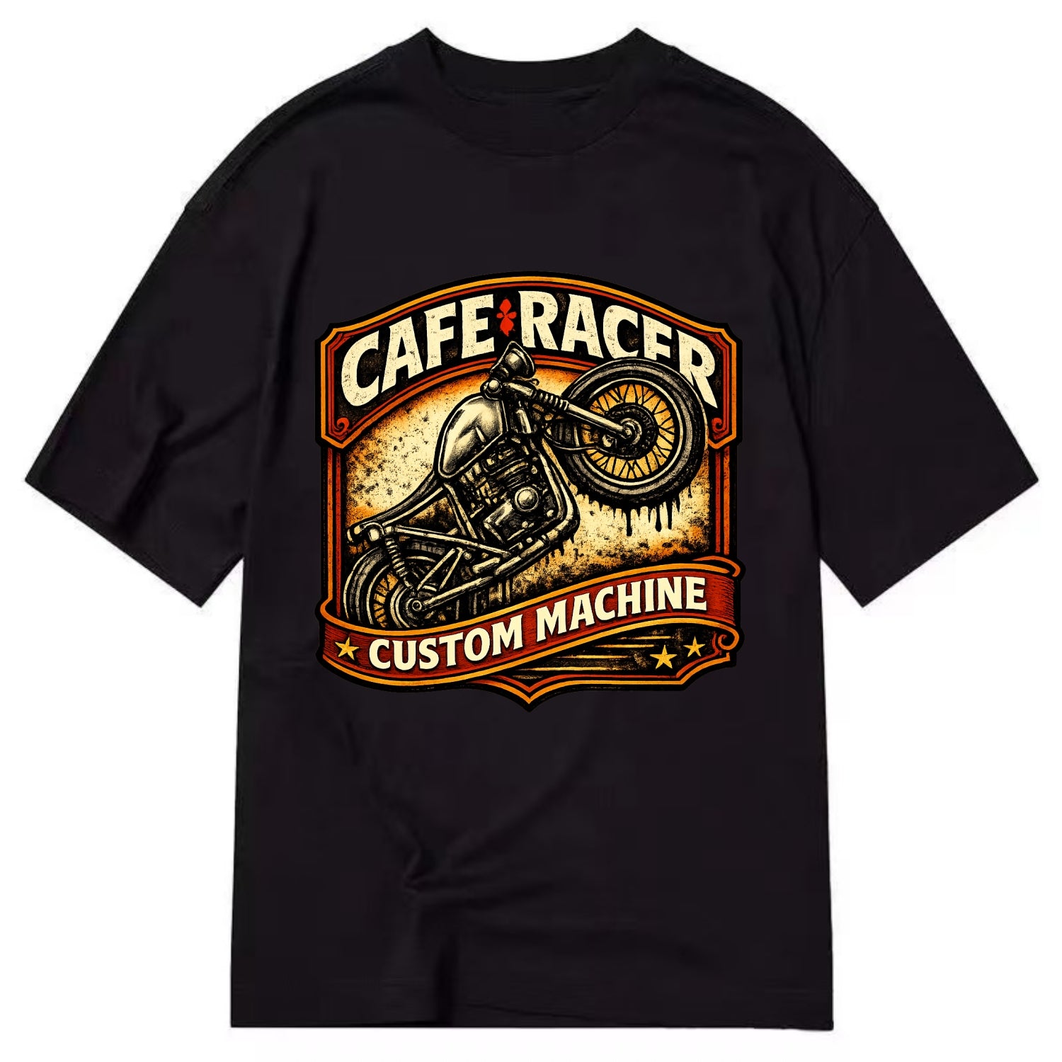 Cafe Racer - Classic T-shirt - Black