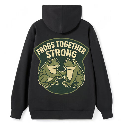 Frogs Together Strong 3 - Classic Pullover Hoodie