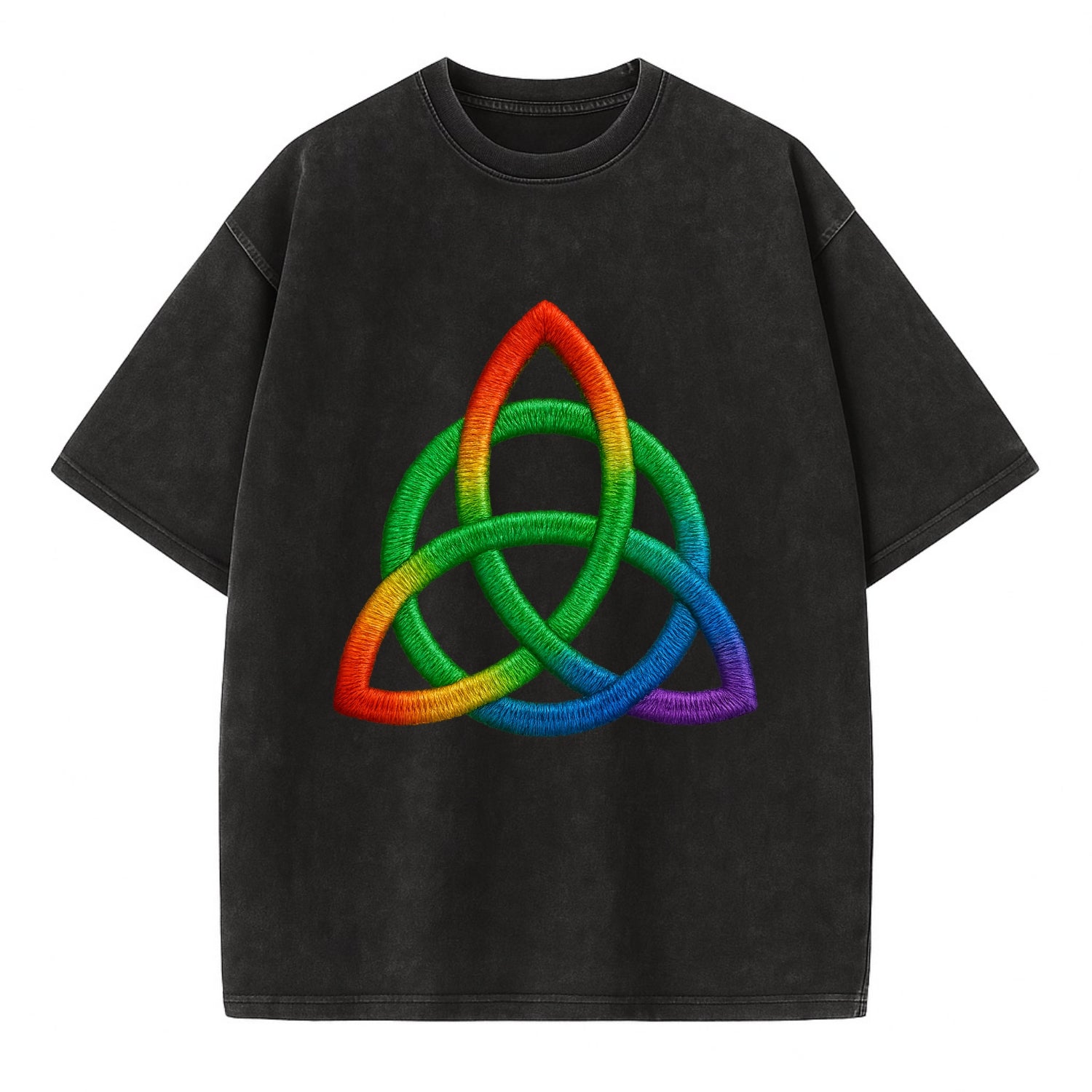 Triquetra  - Vintage T-shirt - Black