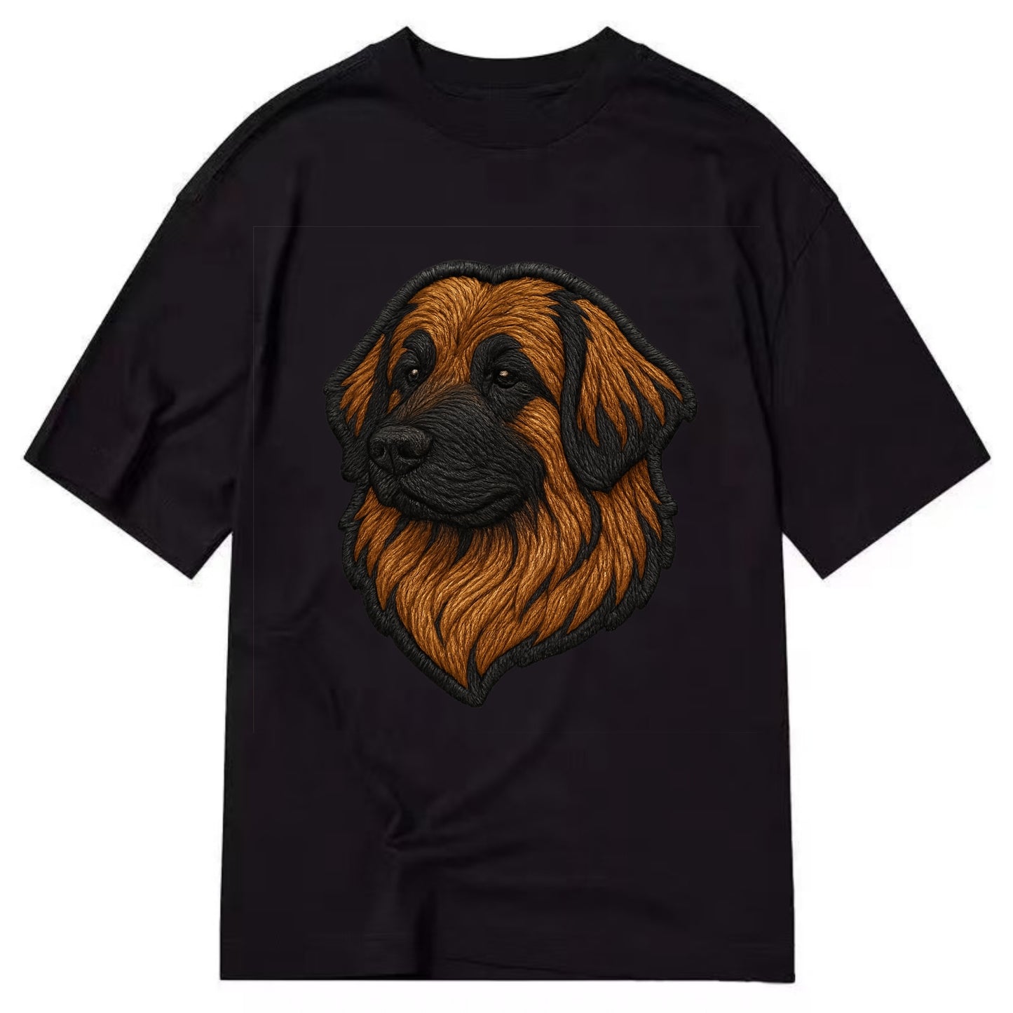 Leonberger - Contemporary lion-mane desi - Classic T-shirt - Black