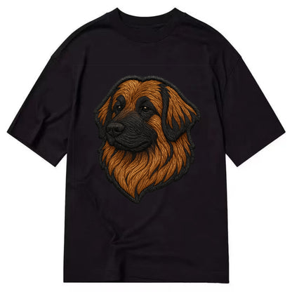 Leonberger - Contemporary lion-mane desi - Classic T-shirt - Black