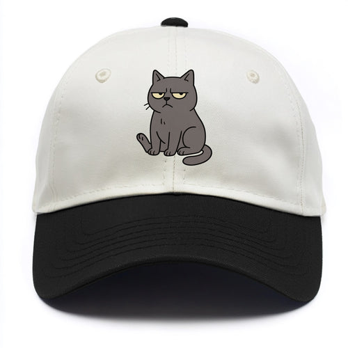The Cat Judging Silently - Two Tone Cap