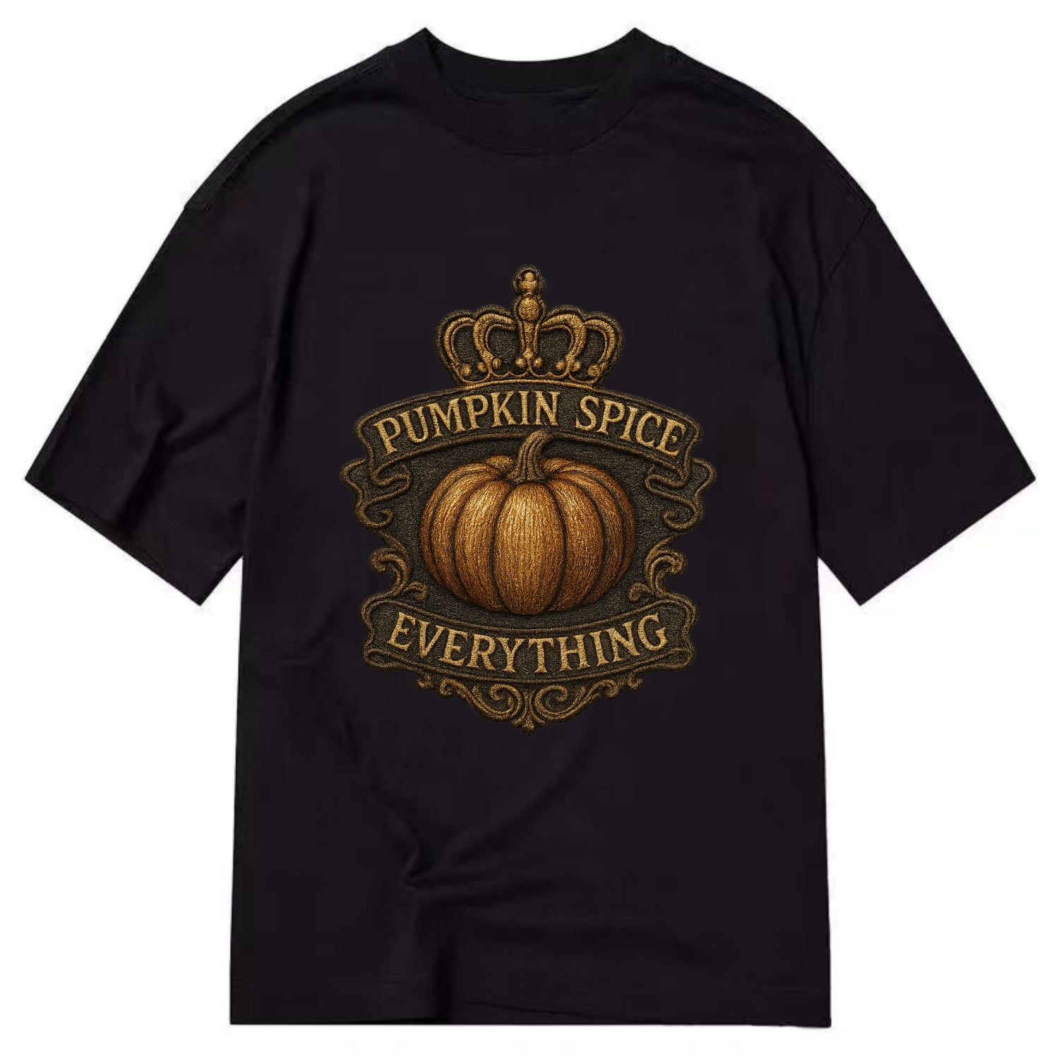 Pumpkin Spice Everything  - Classic T-shirt - Black