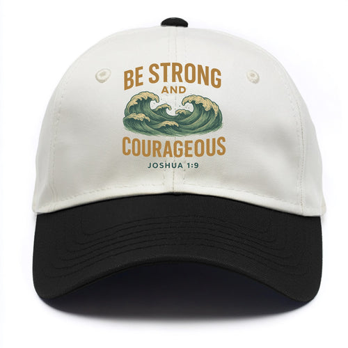 Joshua 1:9 Ocean - Two Tone Cap