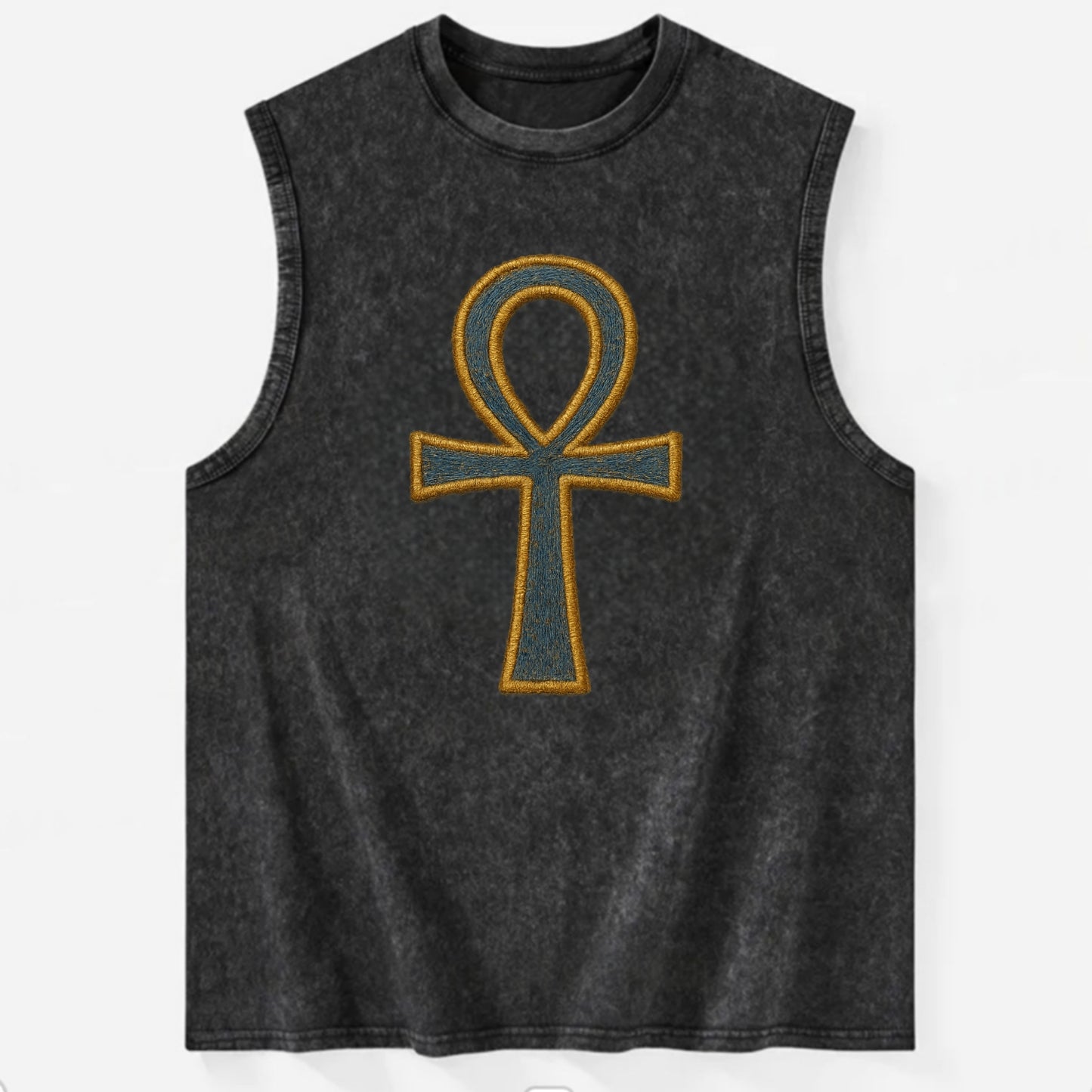 Ankh - Vintage Washed Tank - Black