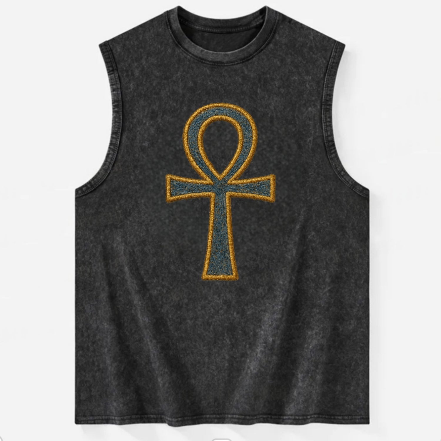Ankh - Vintage Washed Tank - Black