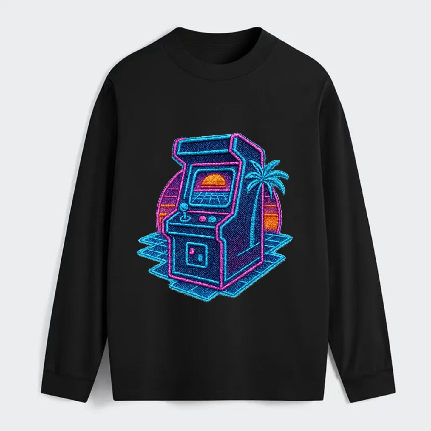 Arcade Machine - Classic Long Sleeve Shirt - Black