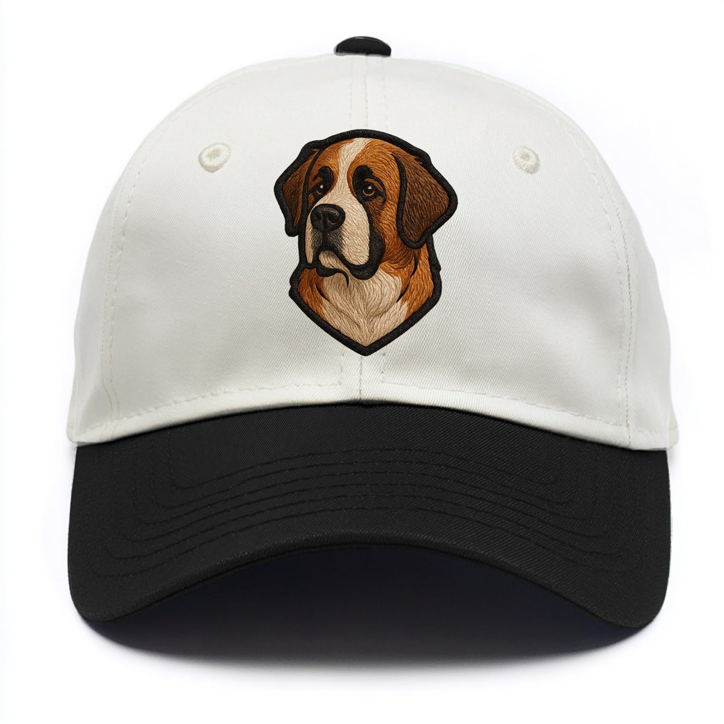 Saint Bernard - Modern gentle giant desi - Two Tone Cap - Black