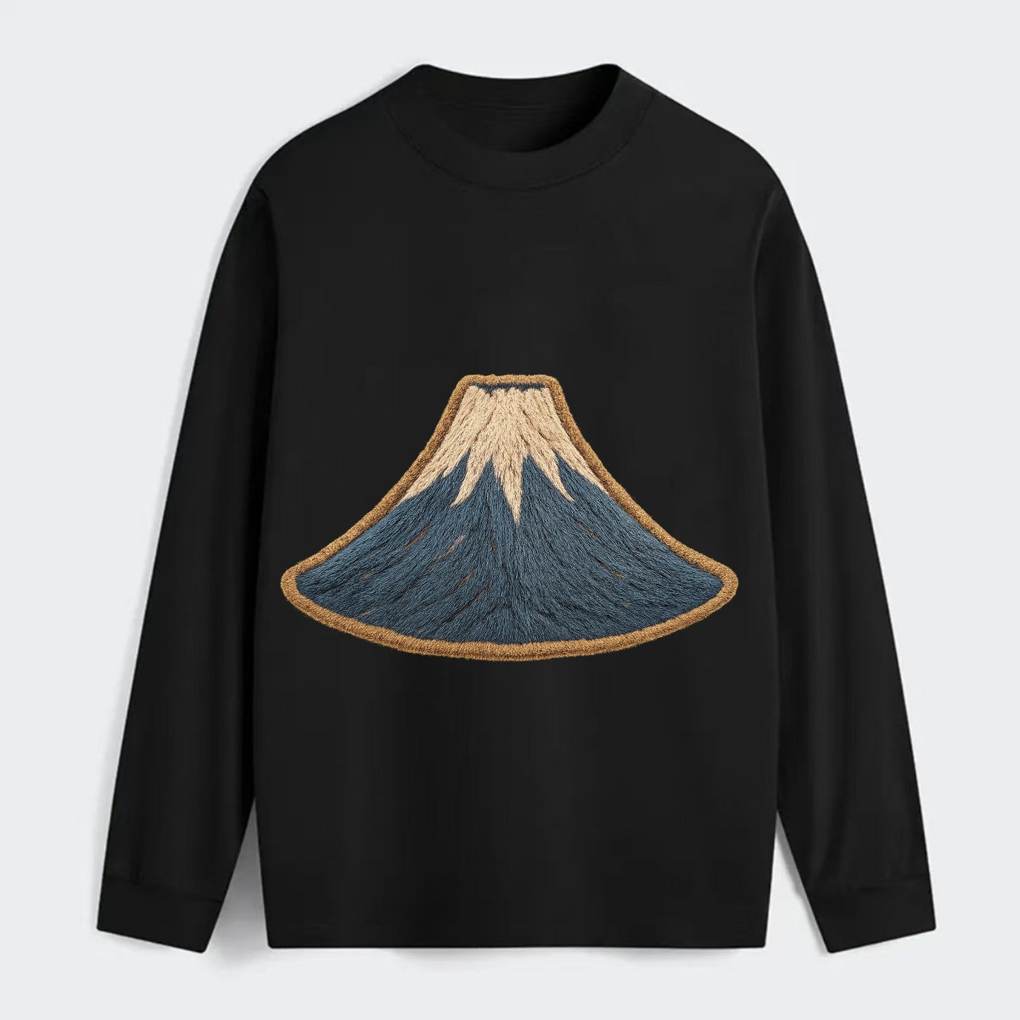 Sacred Mountain  - Classic Long Sleeve Shirt - Black
