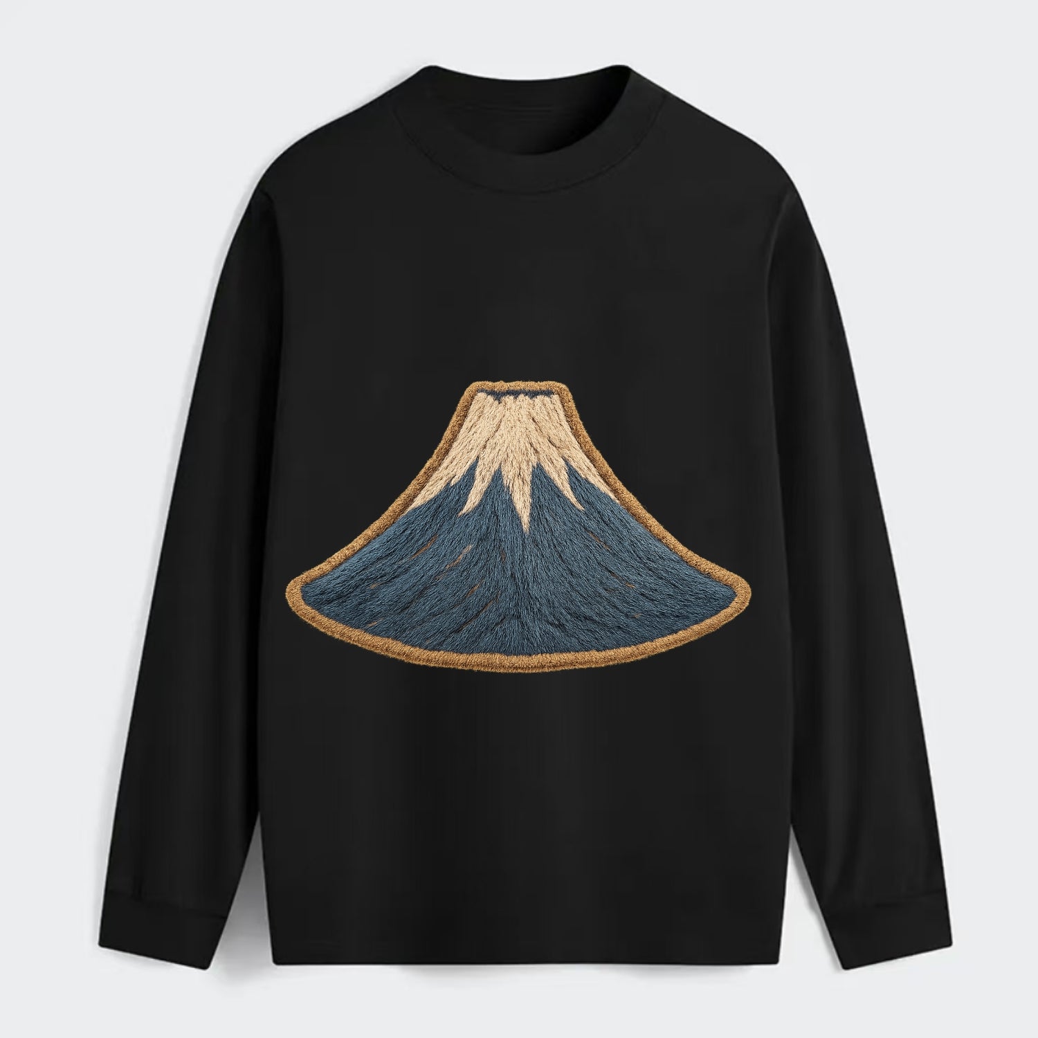 Sacred Mountain  - Classic Long Sleeve Shirt - Black