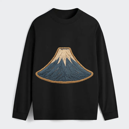 Sacred Mountain  - Classic Long Sleeve Shirt - Black
