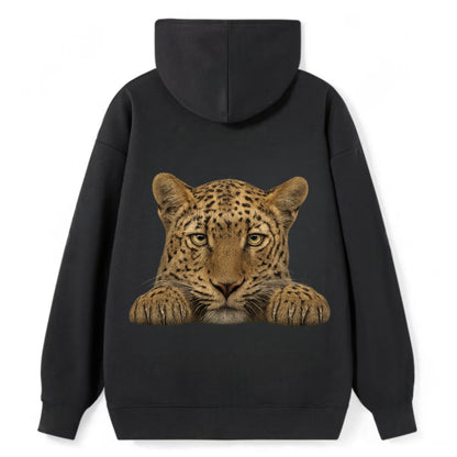 Leopard  - Classic Pullover Hoodie - Black