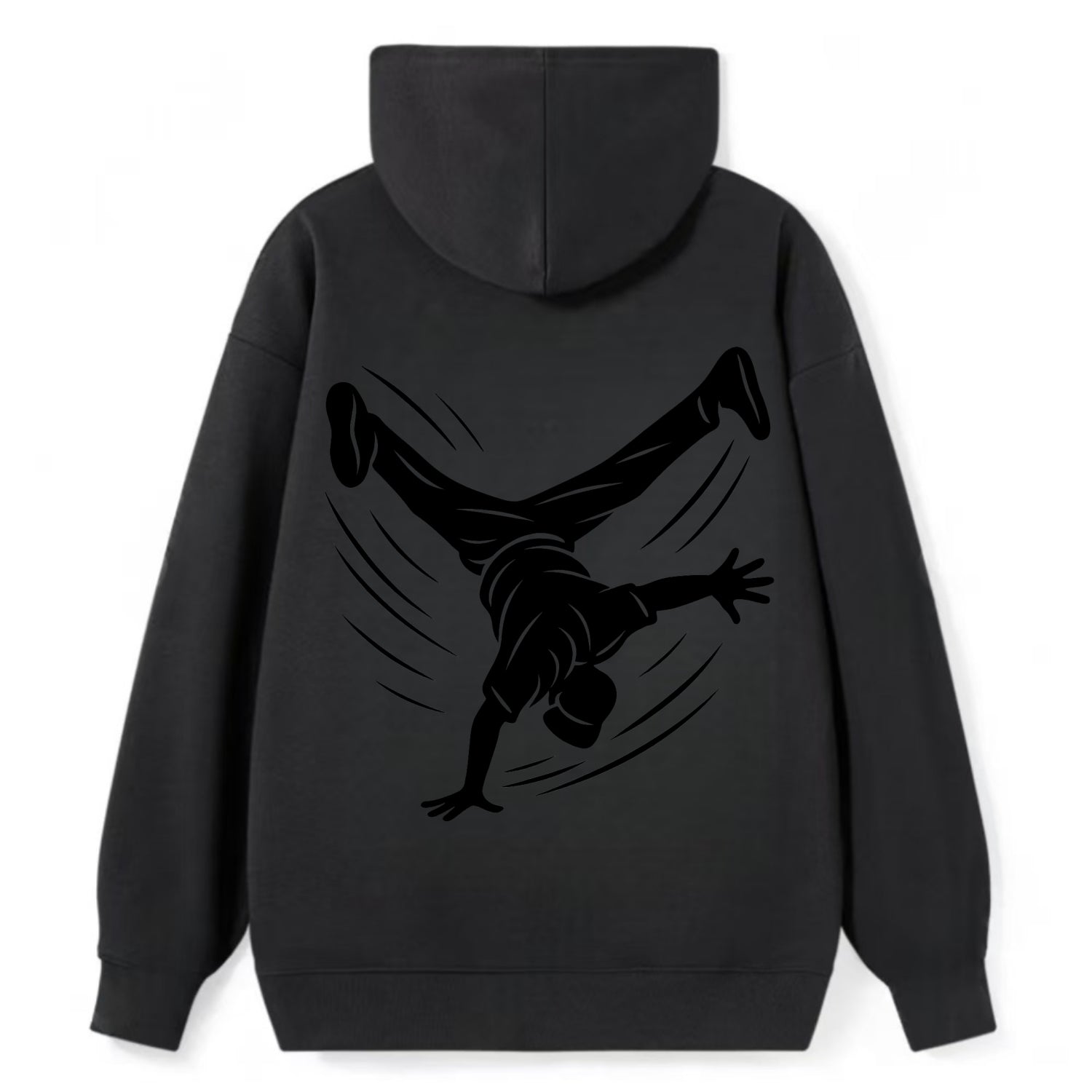 Breakdancer windmill move - Classic Pullover Hoodie - Black
