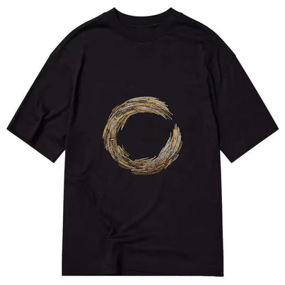 Enso Circle - Classic T-shirt - Black