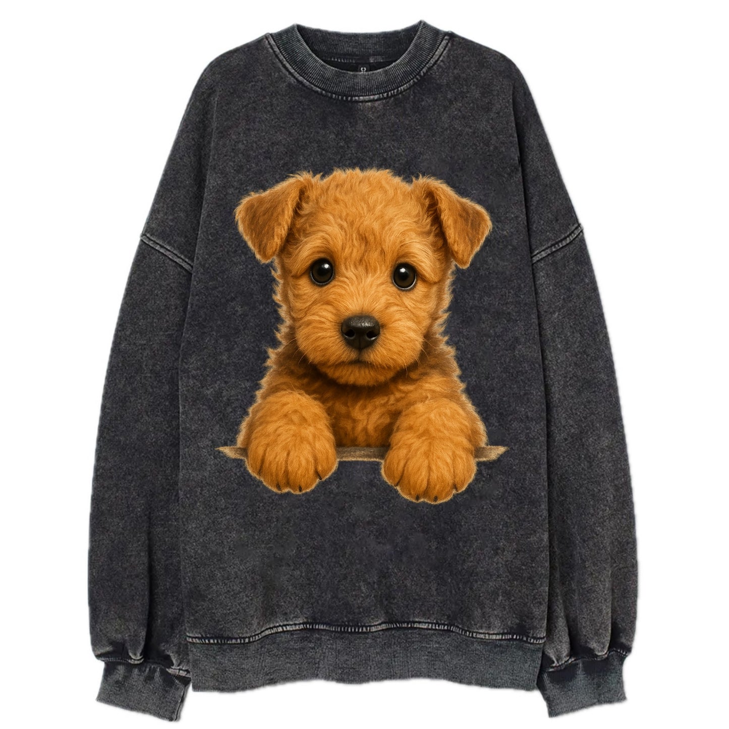 Lakeland Terrier  - Vintage Sweatshirt - Black