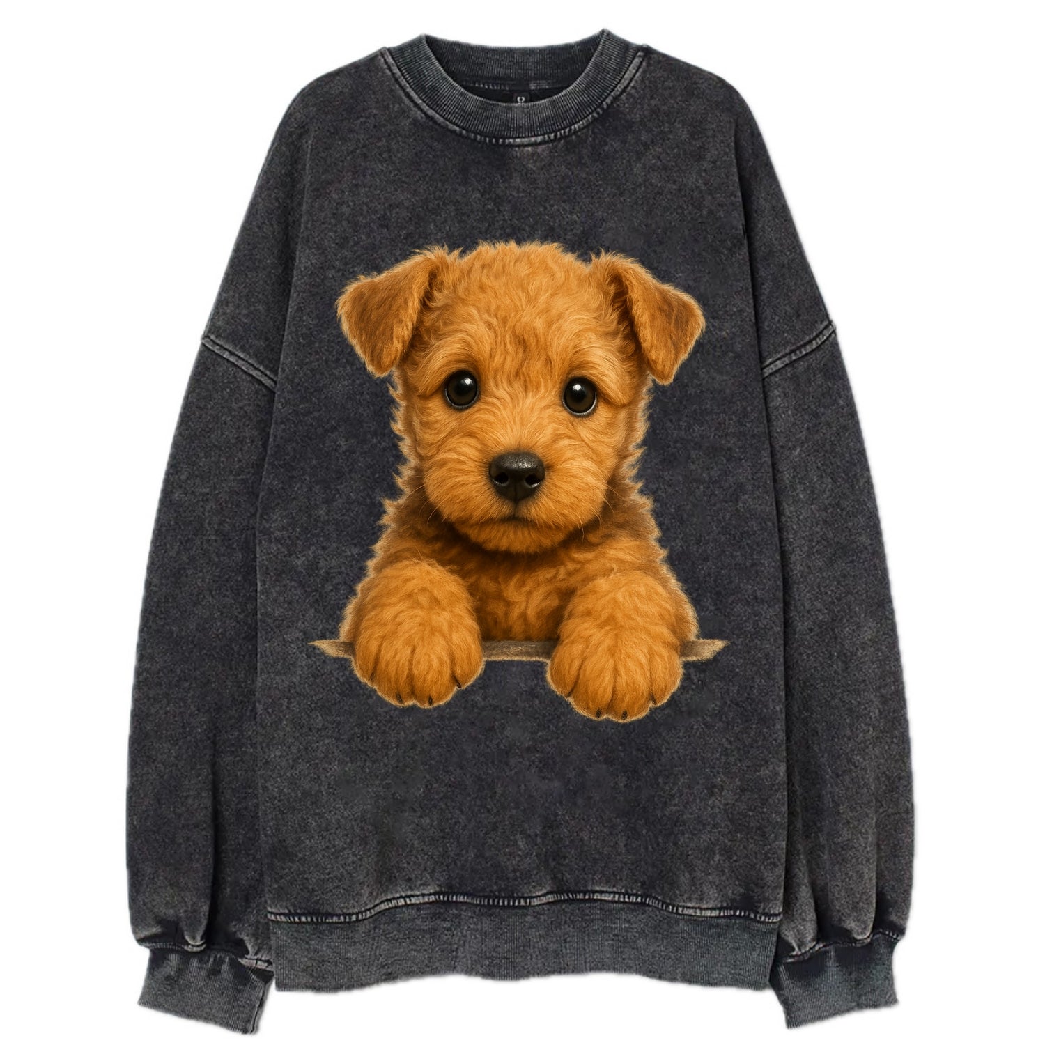 Lakeland Terrier  - Vintage Sweatshirt - Black