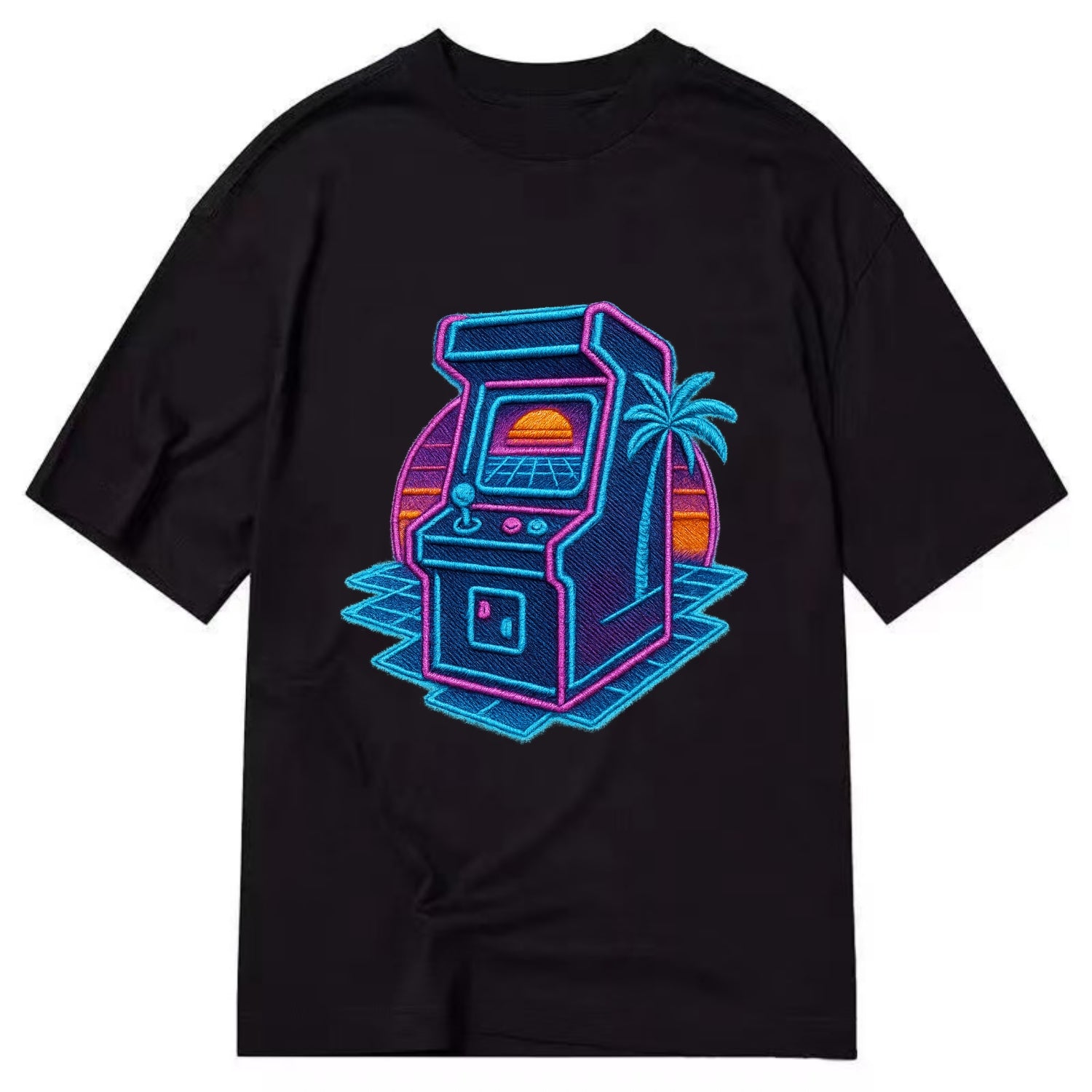 Arcade Machine - Classic T-shirt - Black