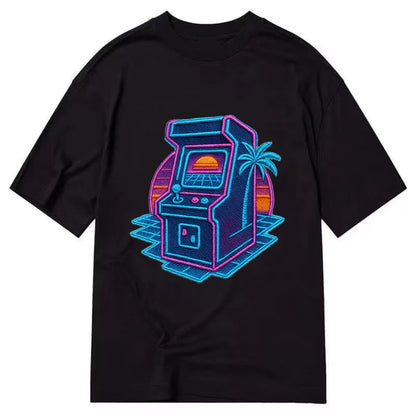 Arcade Machine - Classic T-shirt - Black