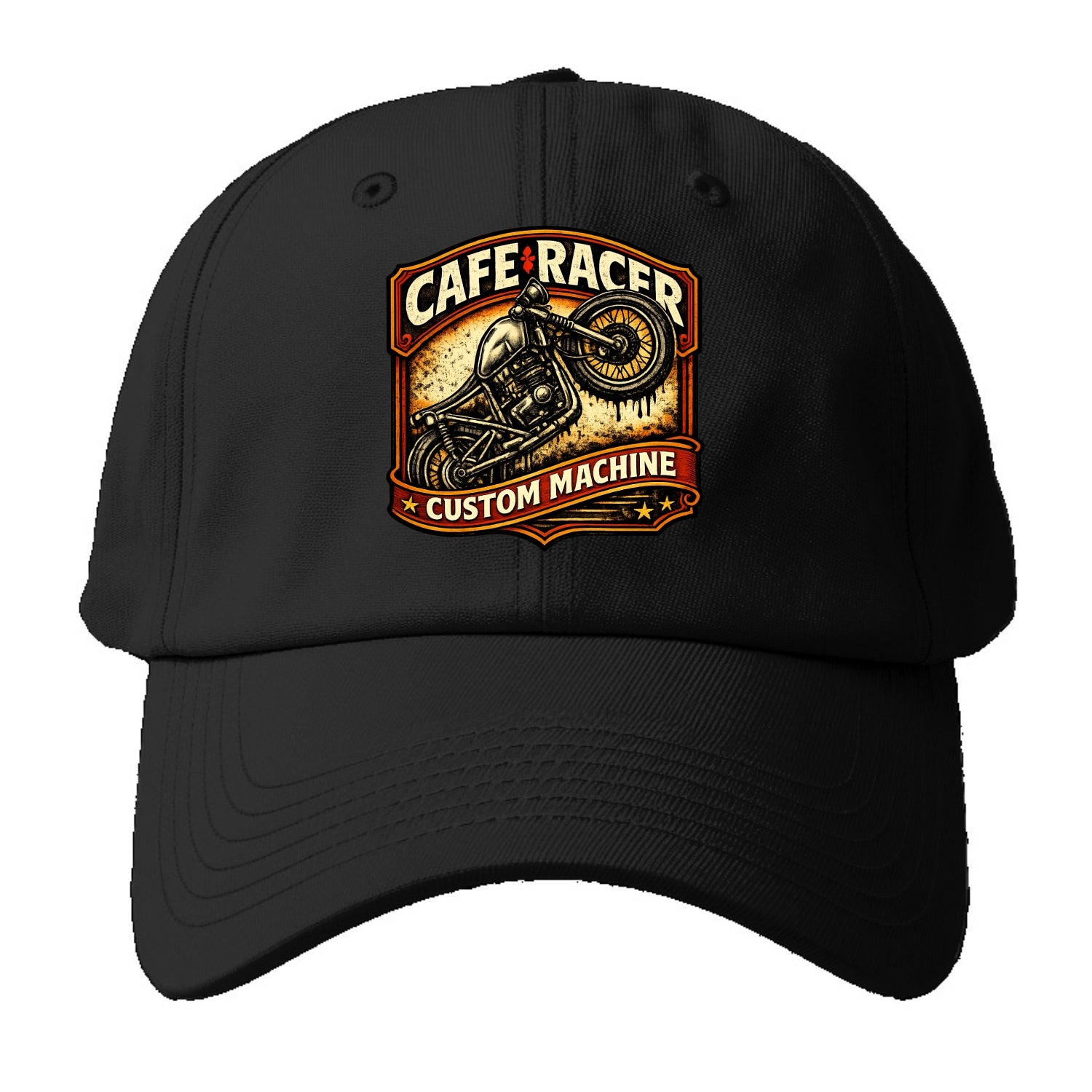 Cafe Racer - Baseball Cap - Black