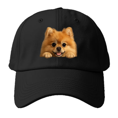 Pomeranian  - Baseball Cap - Black