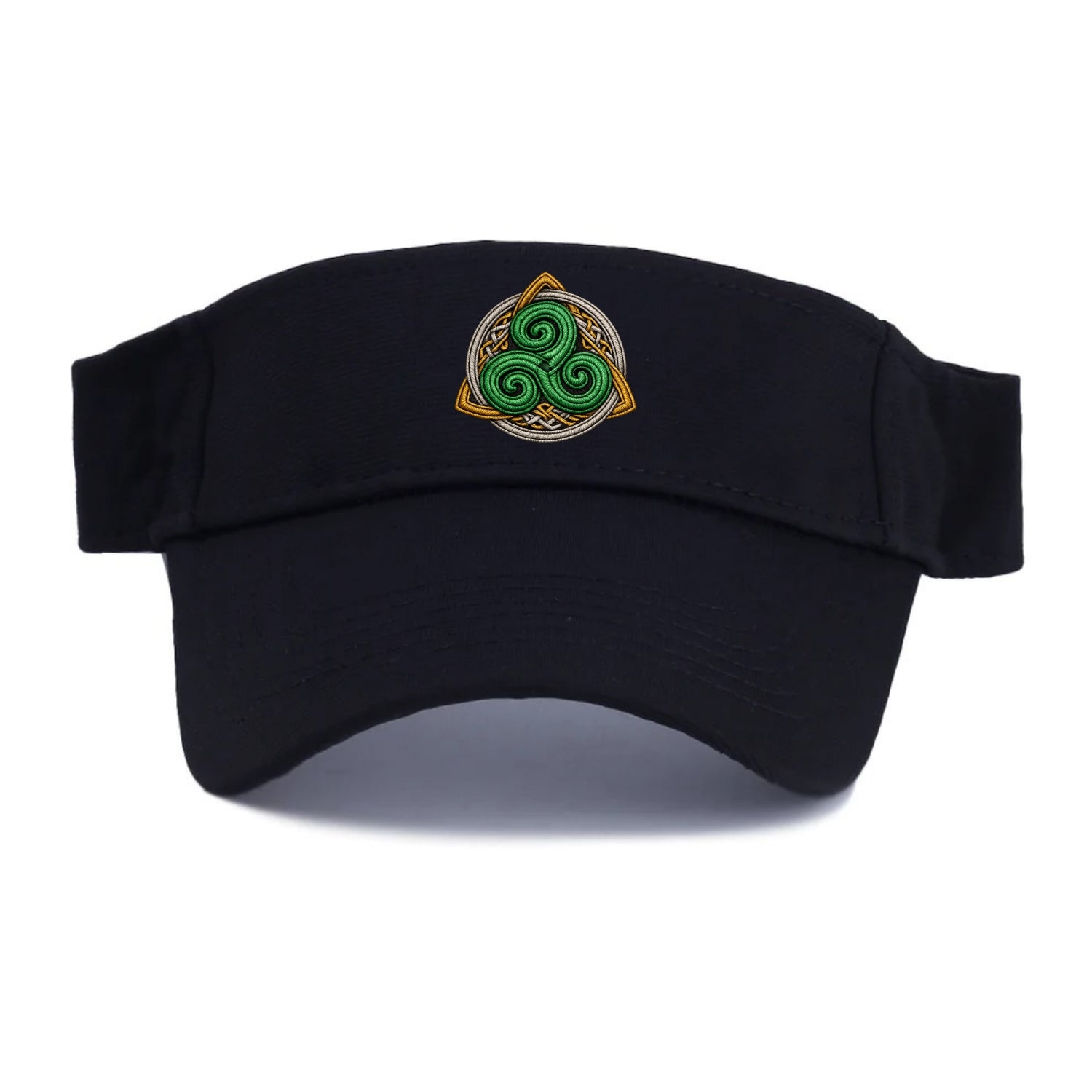 Spiral Knot Triskele - Visor - Black