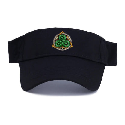 Spiral Knot Triskele - Visor - Black