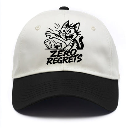 Chaos Gremlin Cat - Two Tone Cap - Black