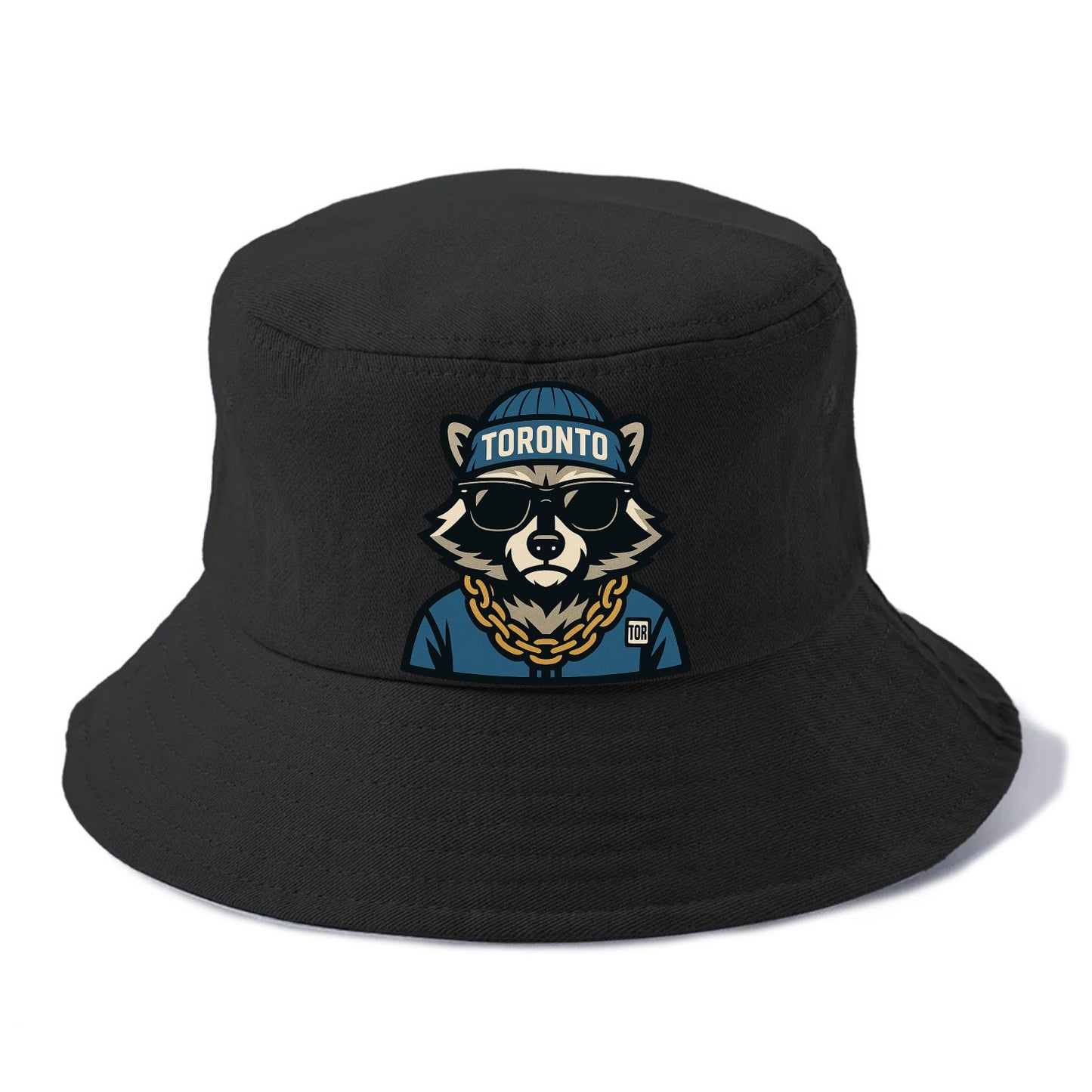 Toronto Raccoon - Bucket Hat - Black