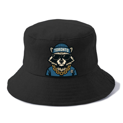 Toronto Raccoon - Bucket Hat - Black