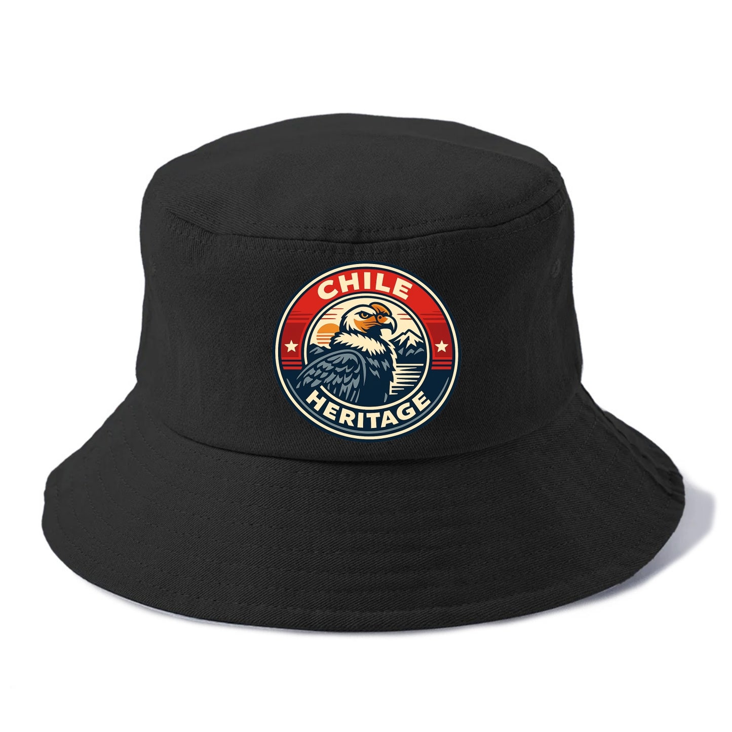 Andean Spirit Emblem - Bucket Hat - Black