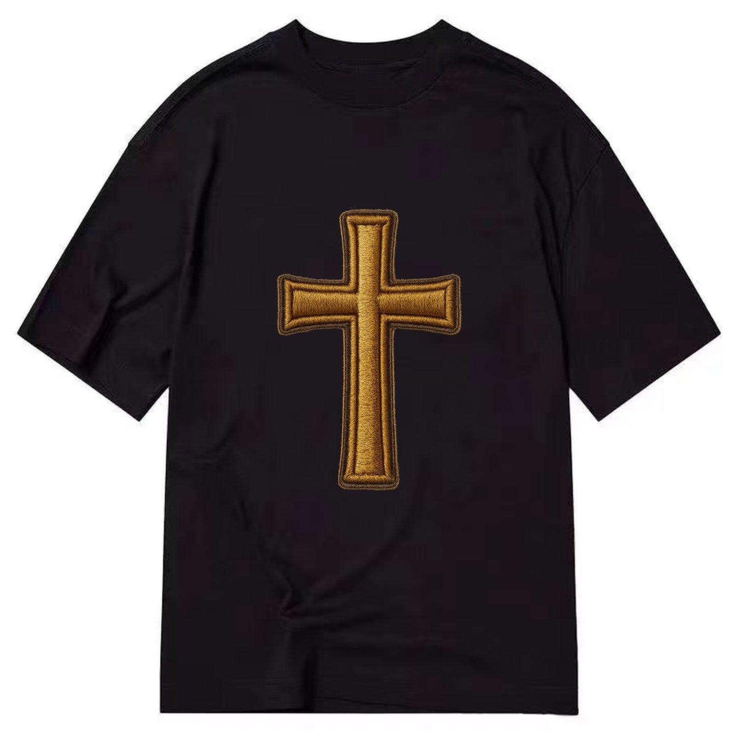 Latin Cross - Classic T-shirt - Black