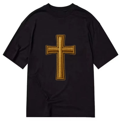 Latin Cross - Classic T-shirt - Black