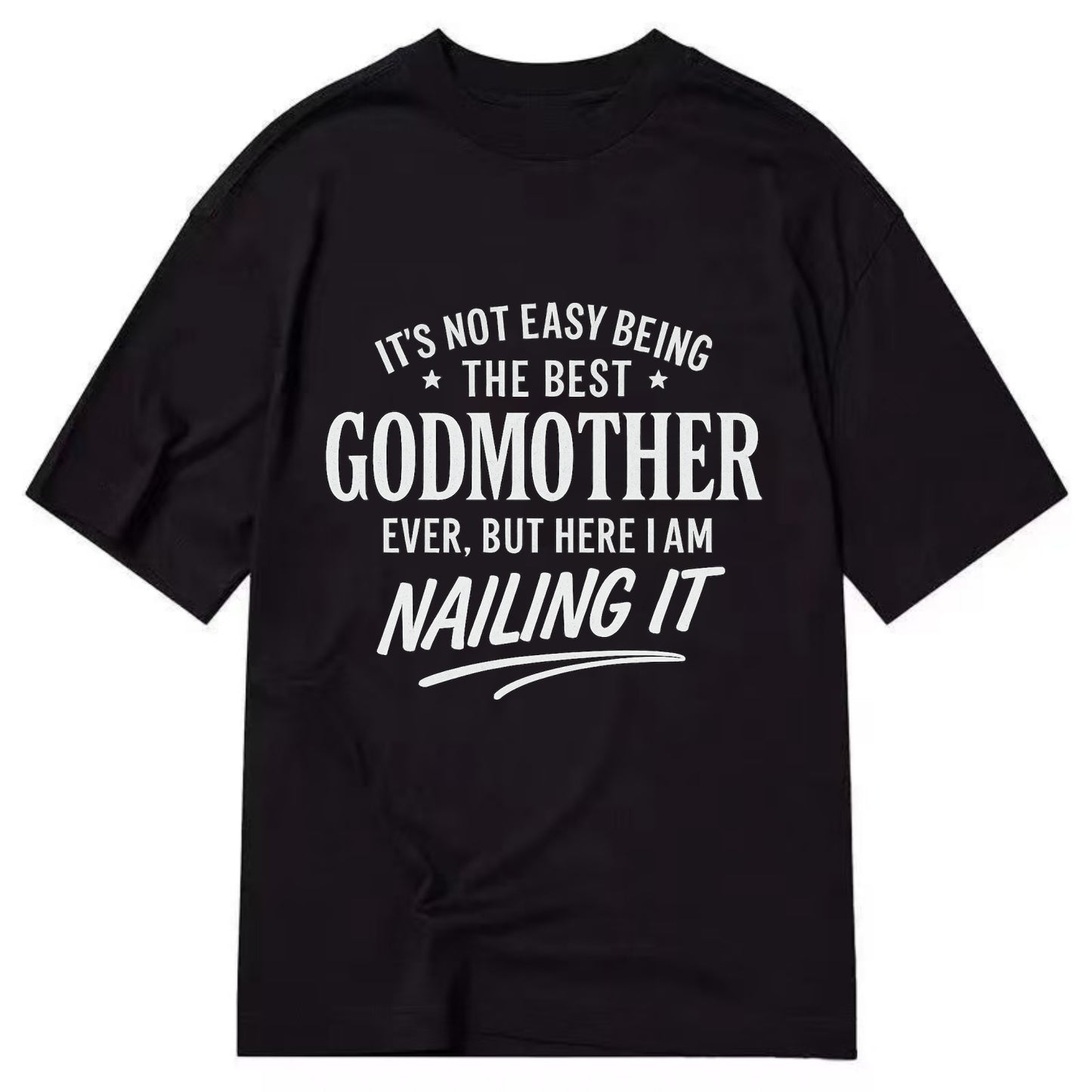 It's not easy being the best FATHER-IN-LAW ever, but here I am nailing it - Classic T-shirt - Black