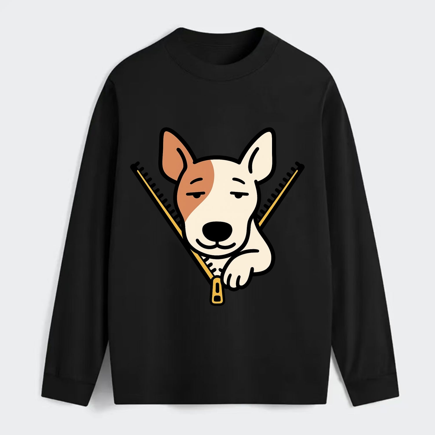 Bull Terrier - Classic Long Sleeve Shirt - Black
