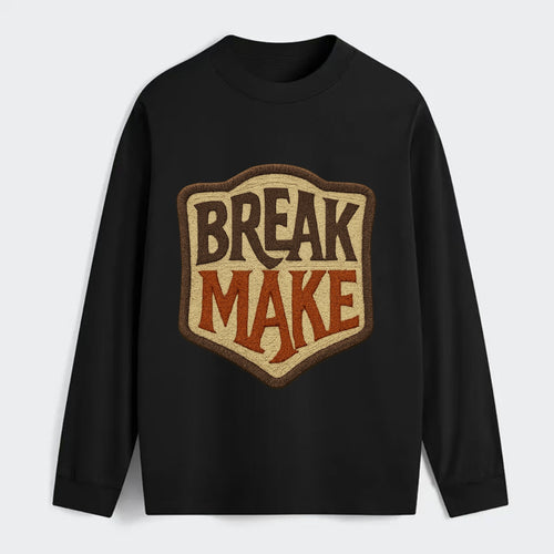 BREAK;MAKE THE RULES Rebel Red Snapback - Classic Long Sleeve Shirt