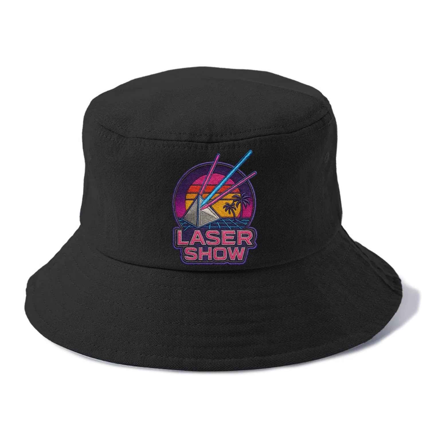 Laser Show - Bucket Hat - Black