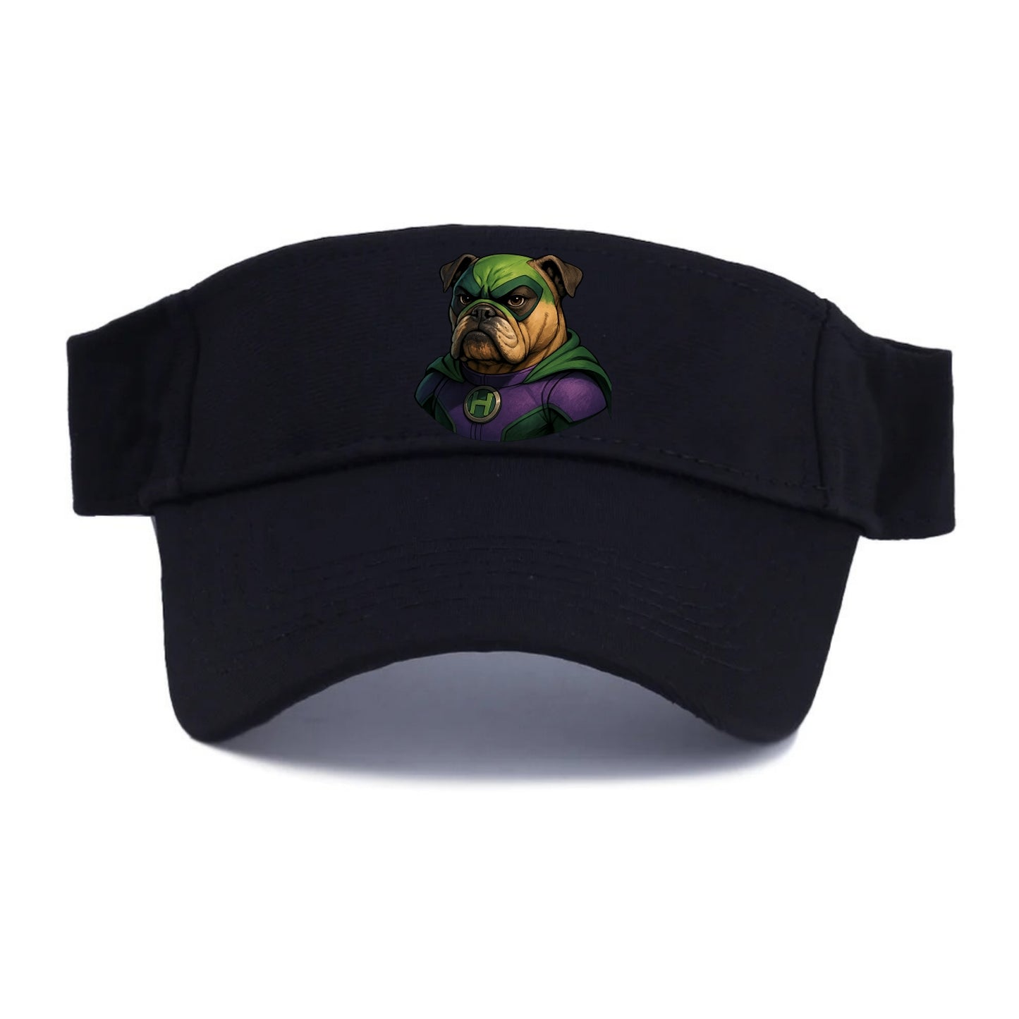 Bulldog Strong Hero  - Visor - Black