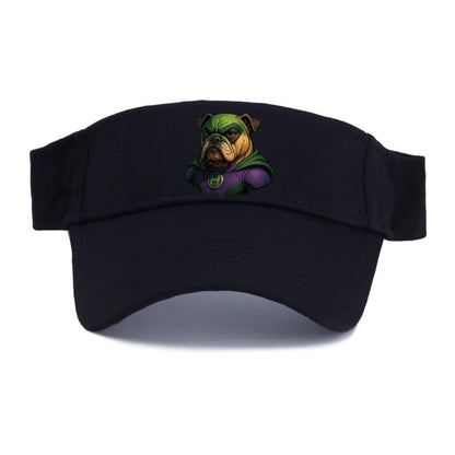 Bulldog Strong Hero  - Visor - Black