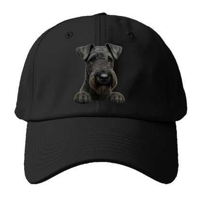 Kerry Blue Terrier  - Baseball Cap - Black