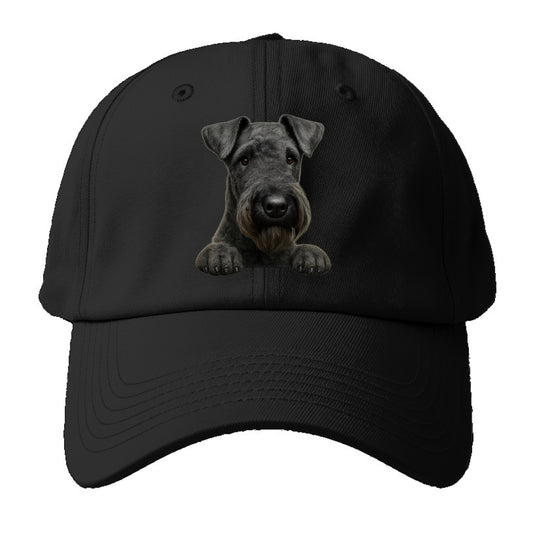 Kerry Blue Terrier  - Baseball Cap - Black