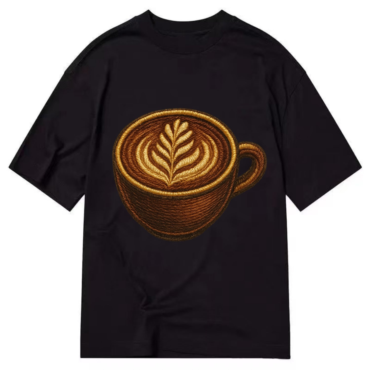 Latte Art  - Classic T-shirt - Black