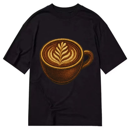 Latte Art  - Classic T-shirt - Black