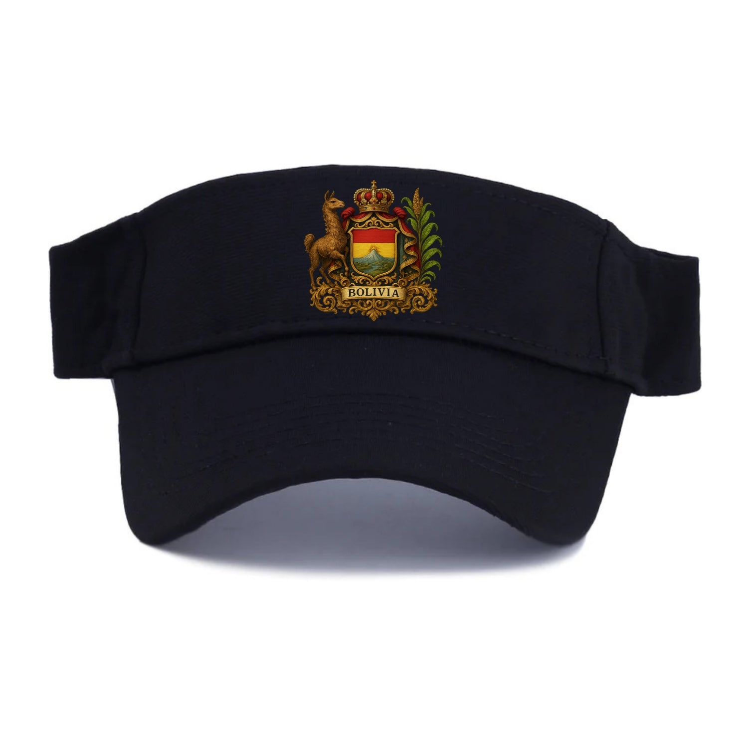 Bolivia Royal Logo  - Visor - Black