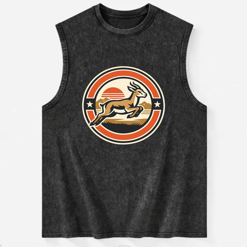 Proud Springbok Emblem - Vintage Washed Tank