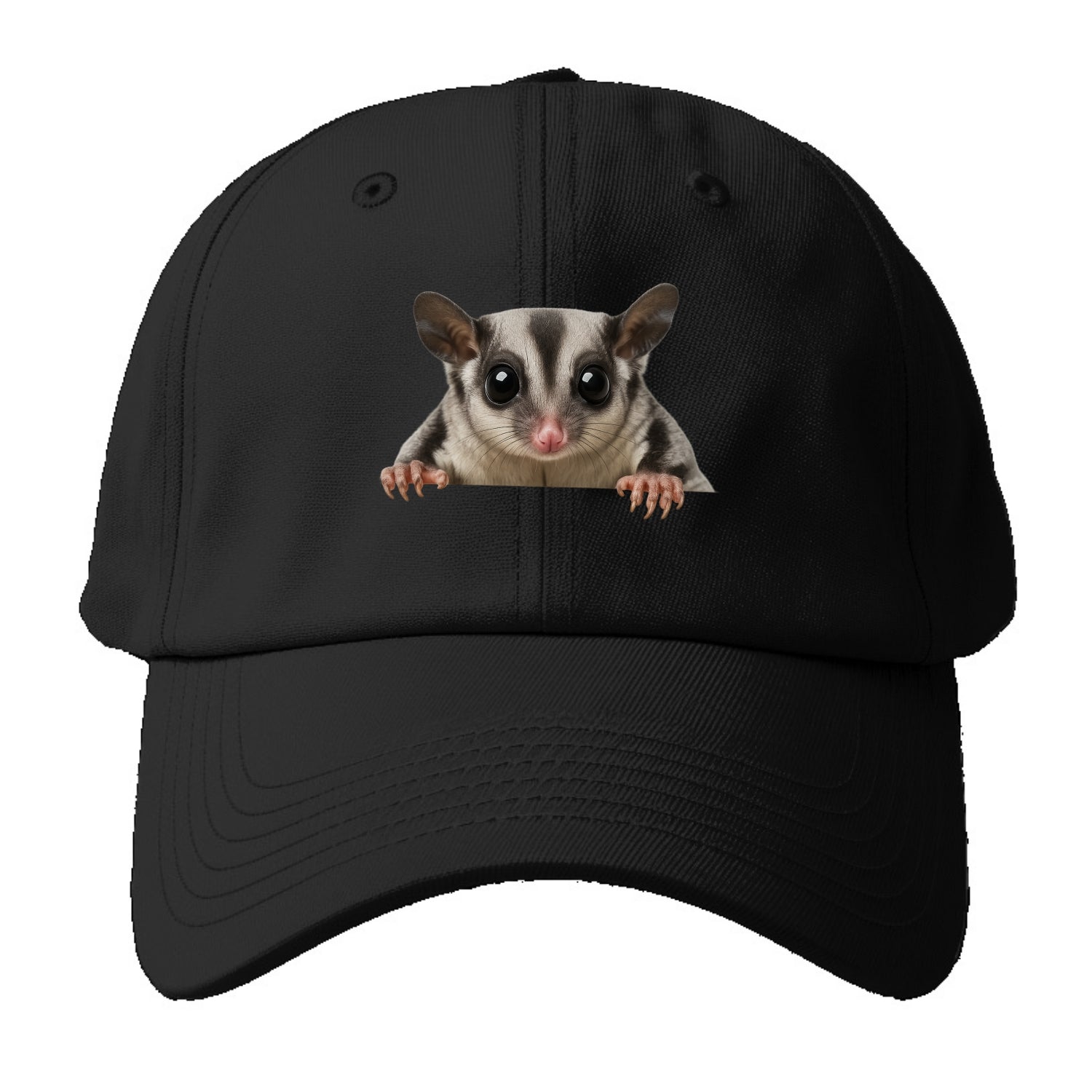 Sugar Glider  - Baseball Cap For Big Heads - Black