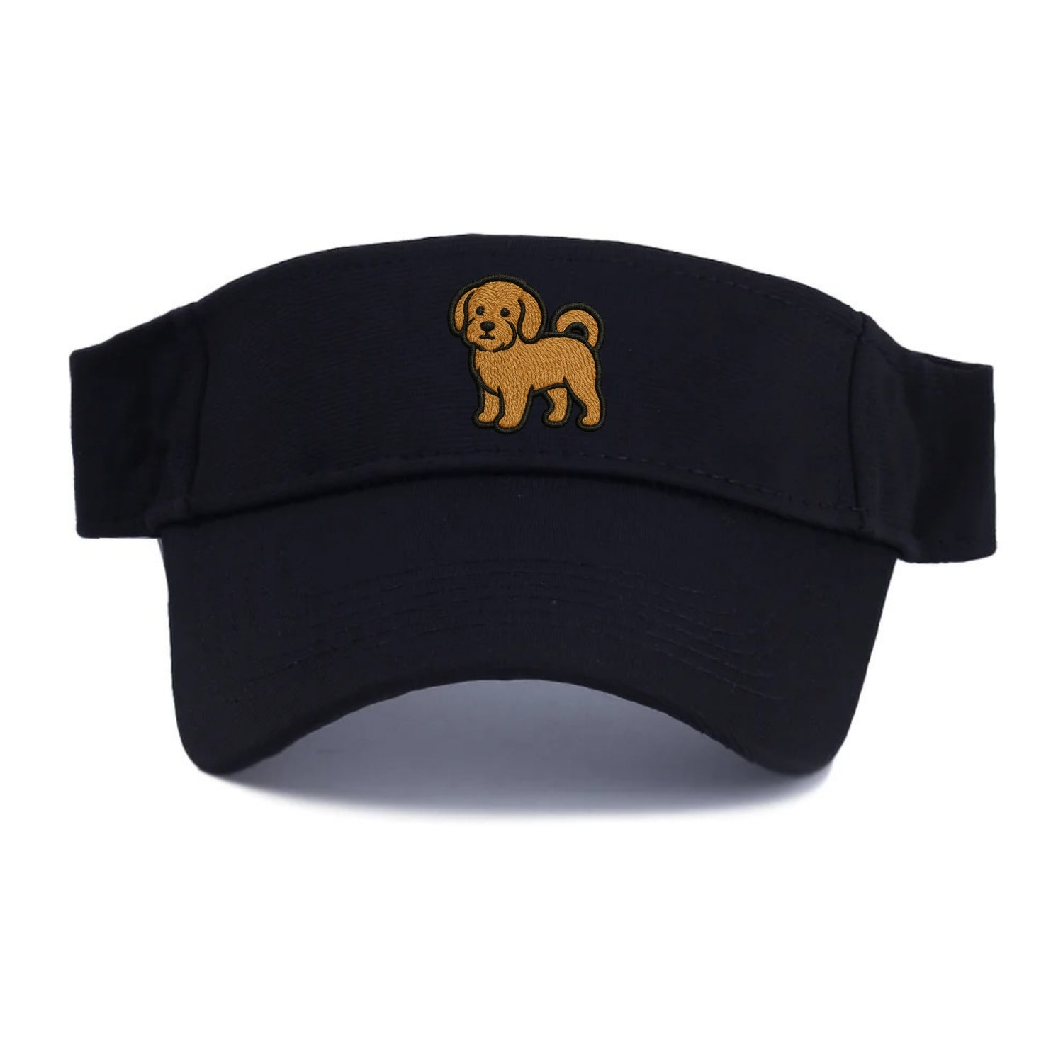 Havanese - Contemporary small dog design - Visor - Black