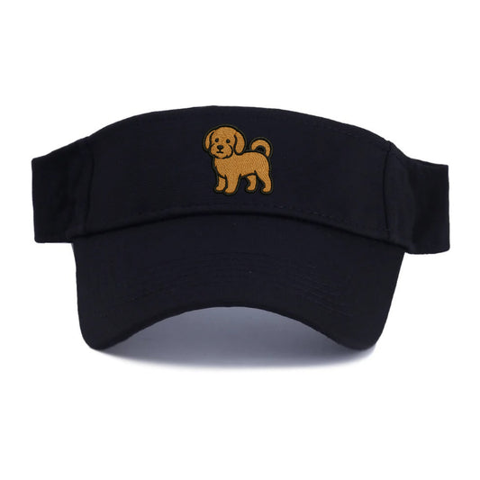 Havanese - Contemporary small dog design - Visor - Black