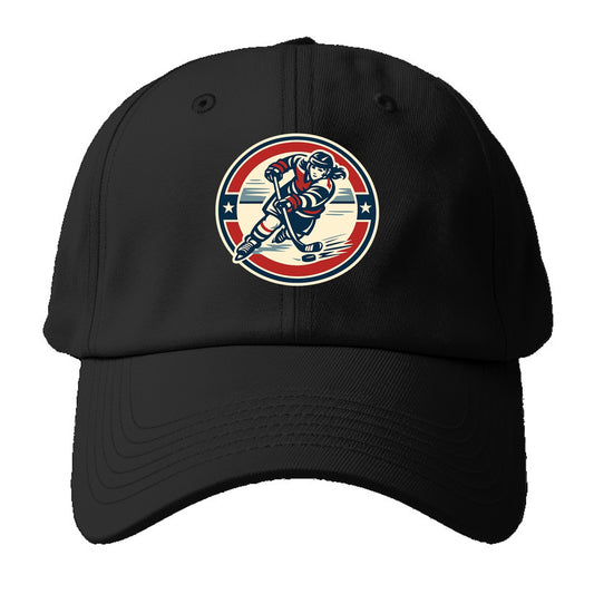 Fierce Ice Queen Emblem - Baseball Cap For Big Heads - Black