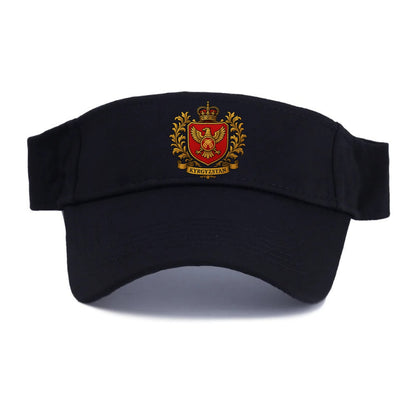Kyrgyzstan Heritage Badge  - Visor - Black